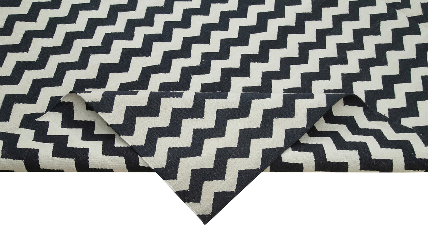 9x12 Black Dhurrie Rug - 32683