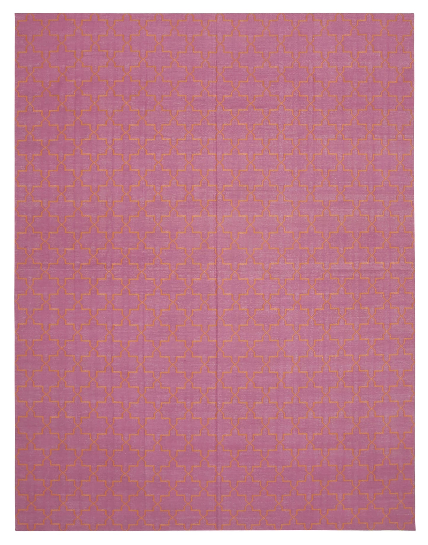 9x12 Pink Dhurrie Rug - 32685