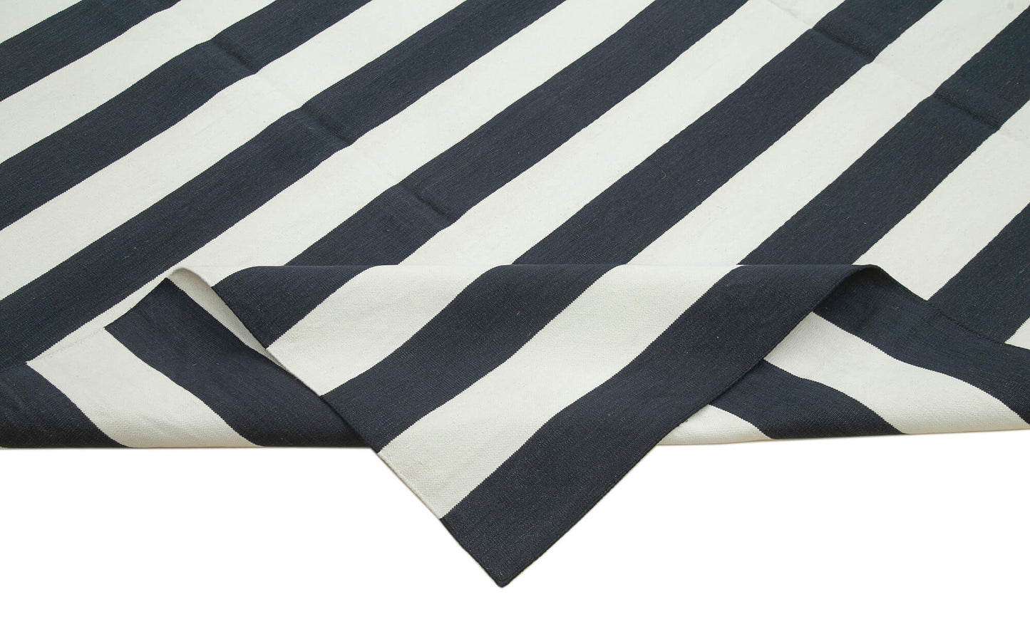 9x12 Black Dhurrie Rug - 32687