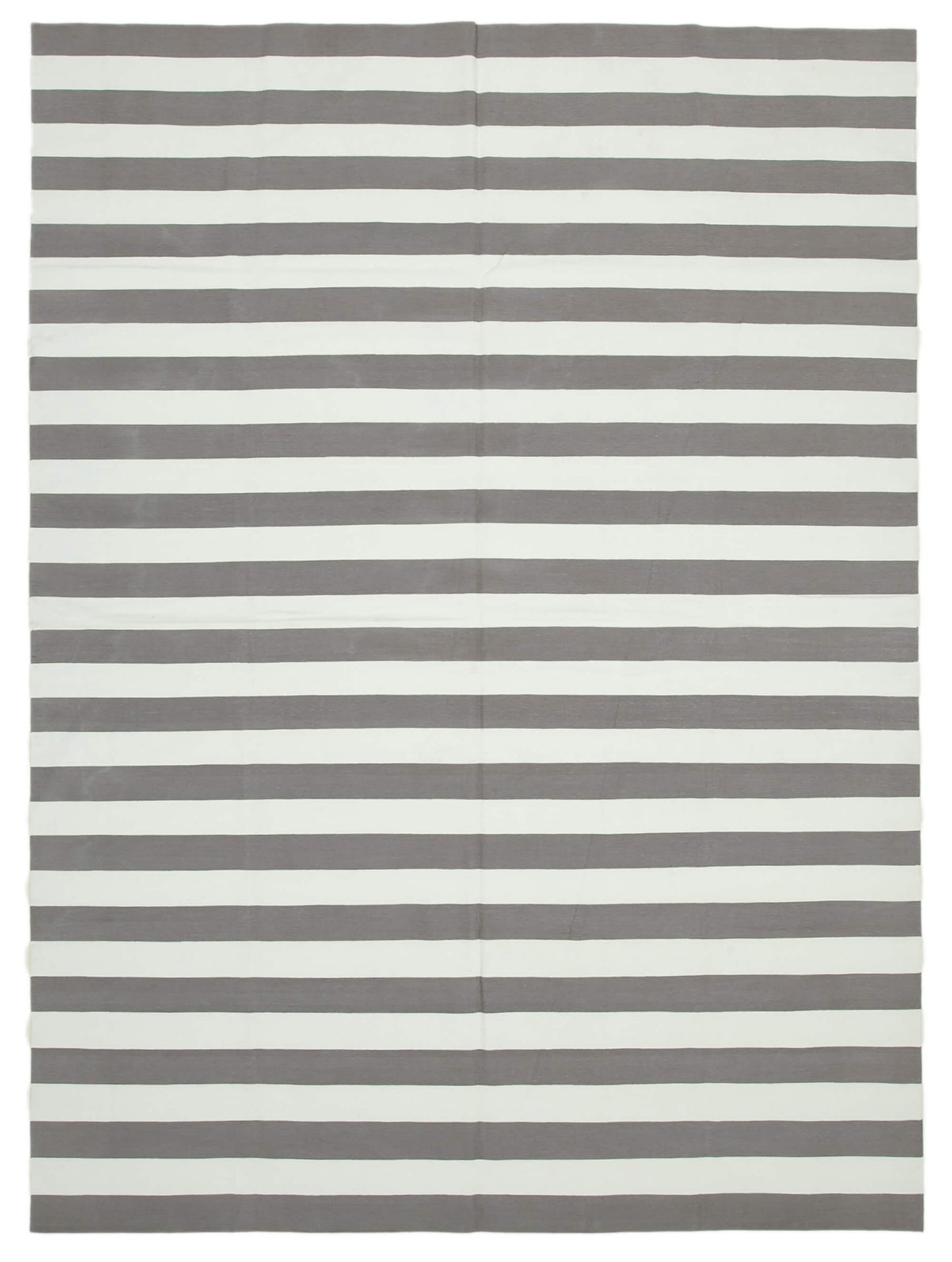 9x12 Grey Dhurrie Rug - 32688