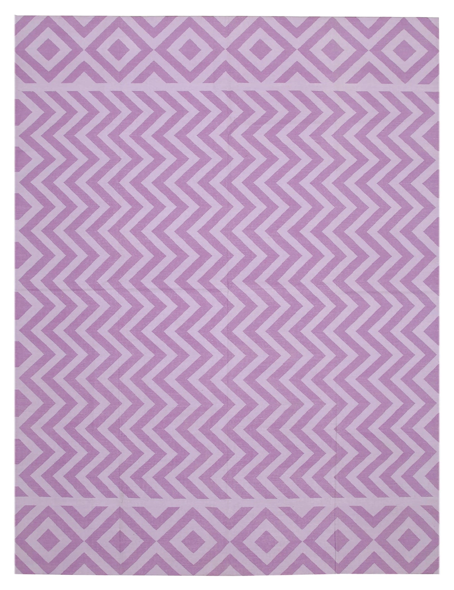 9x12 Purple Dhurrie Rug - 32690