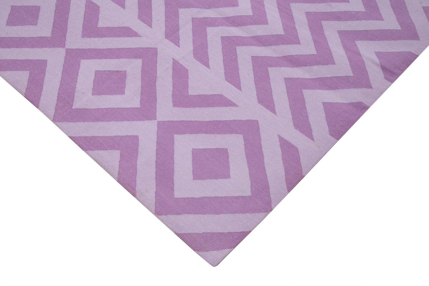 9x12 Purple Dhurrie Rug - 32690