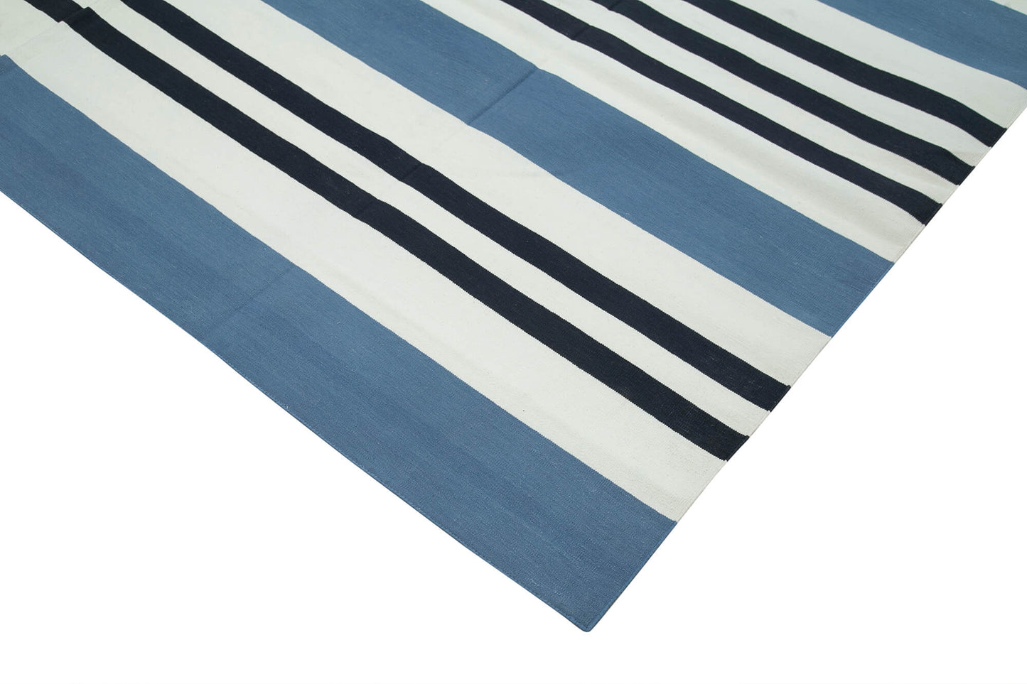 9x12 Blue Dhurrie Rug - 32692