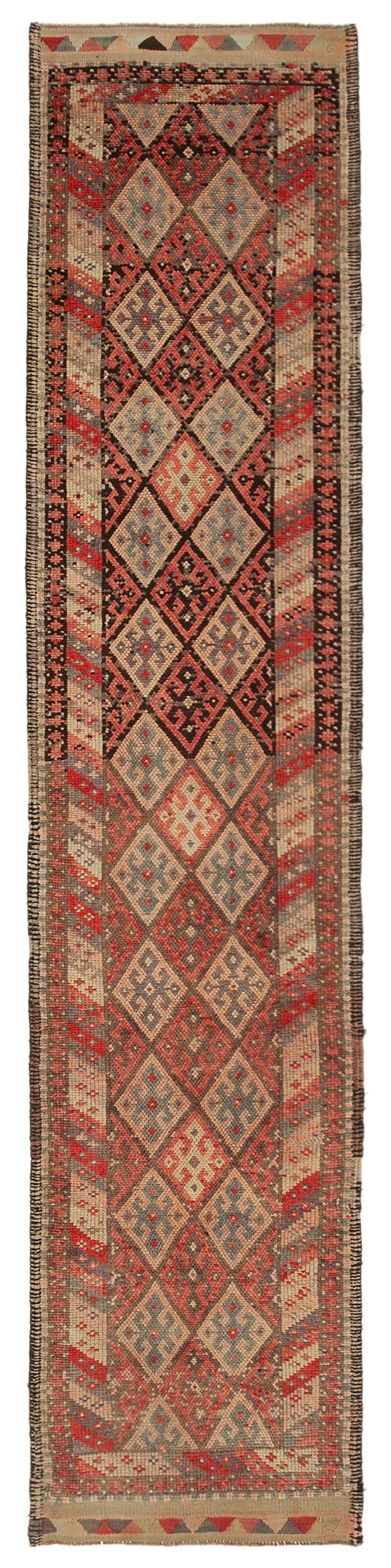 3x14 Beige Boho Runner Rugs - 32726