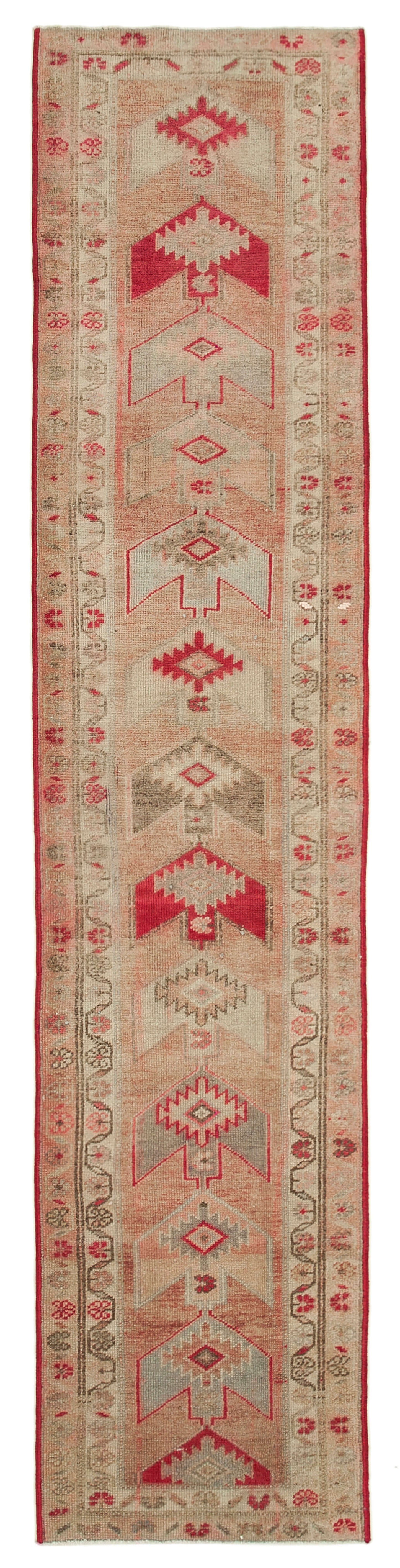 3x13 Pink Boho Runner Rugs - 32731