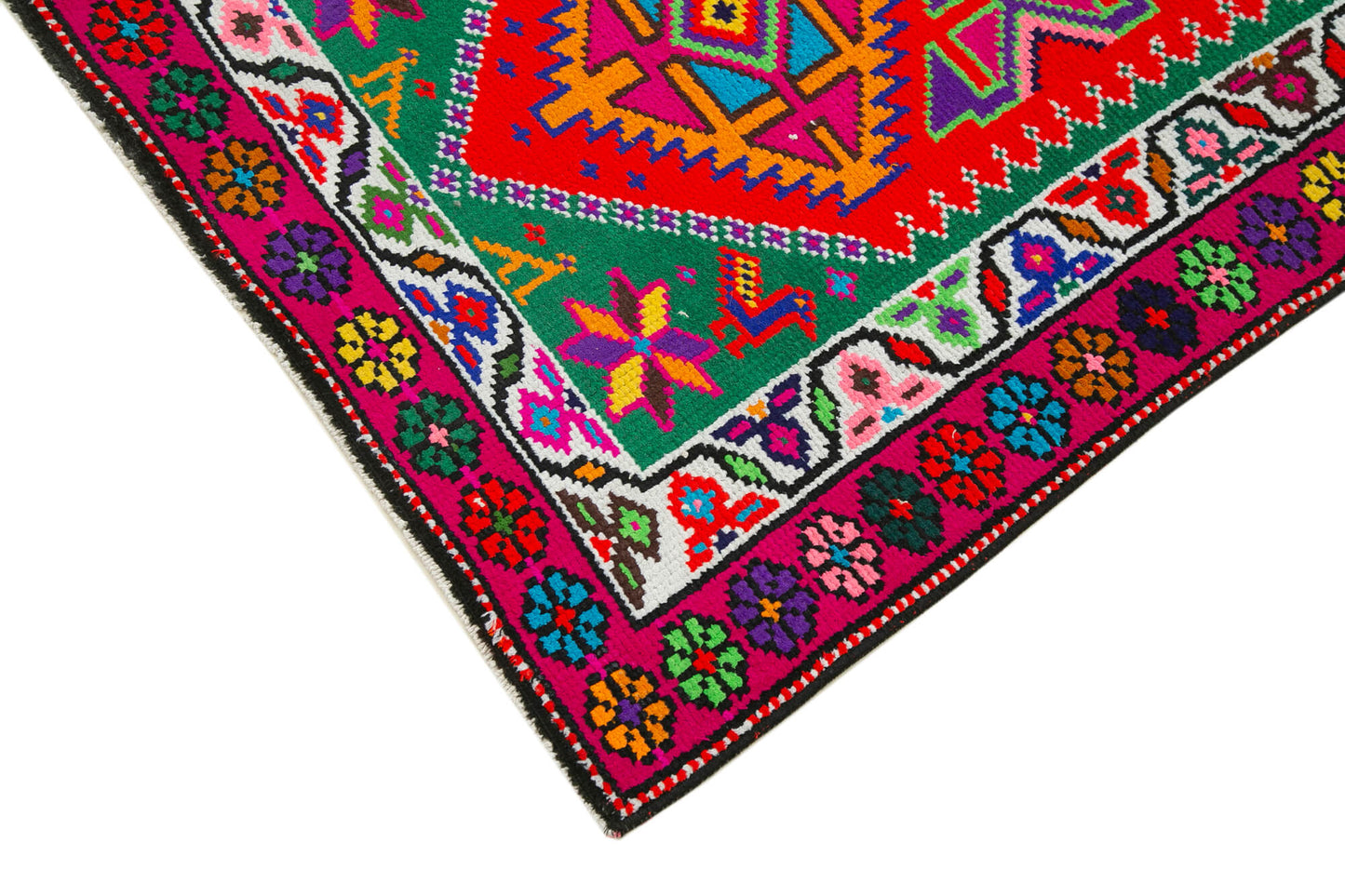 3x12 Red Boho Runner Rugs - 32739