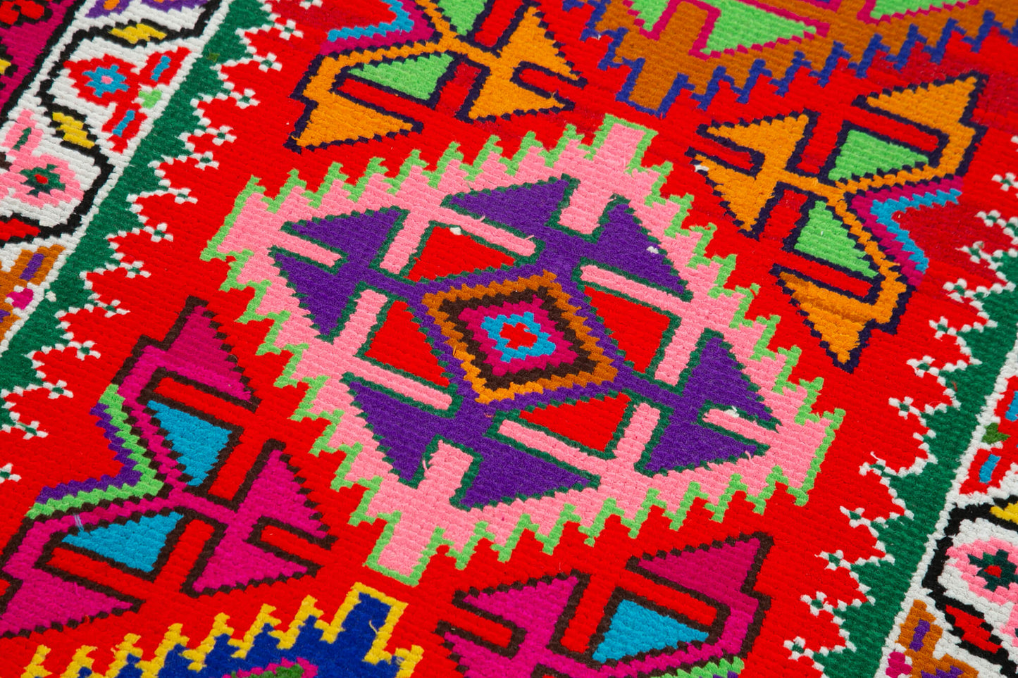 3x12 Red Boho Runner Rugs - 32739