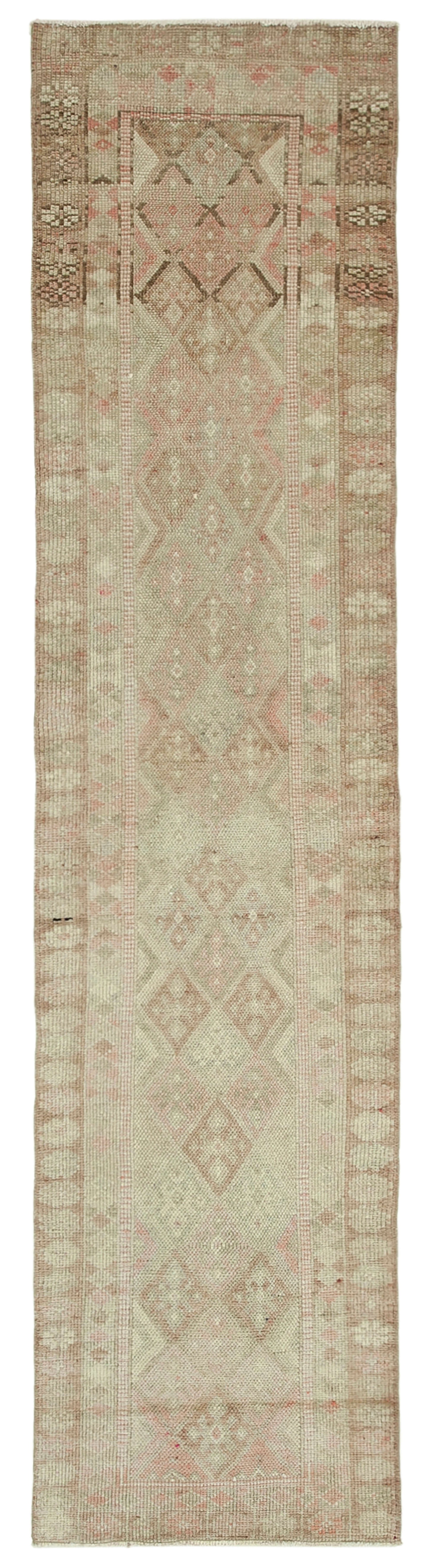 3x11 Beige Boho Runner Rugs - 32786