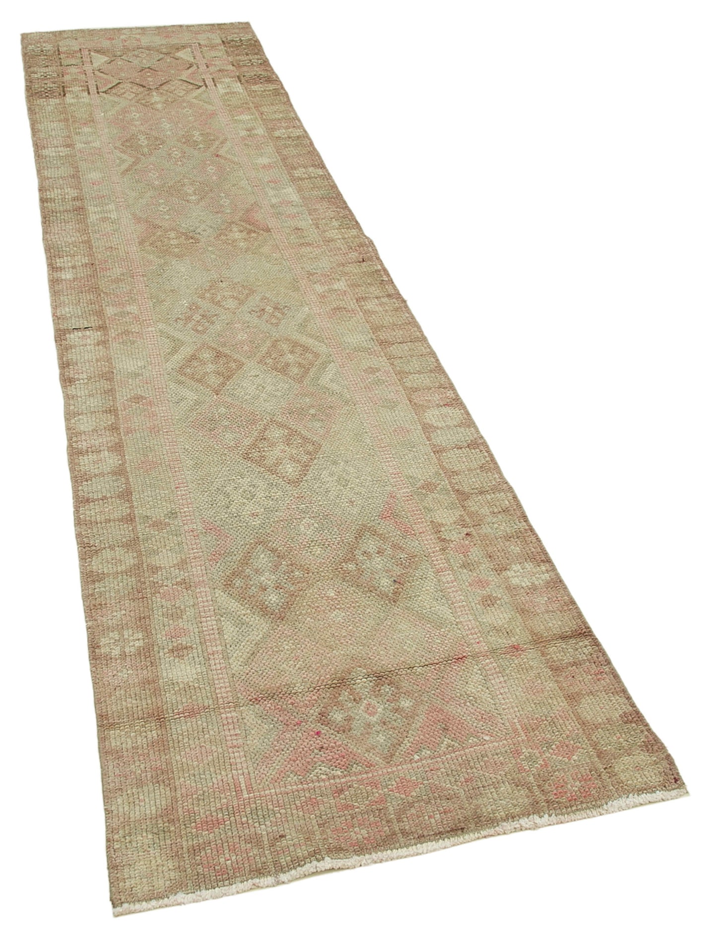 3x11 Beige Boho Runner Rugs - 32786