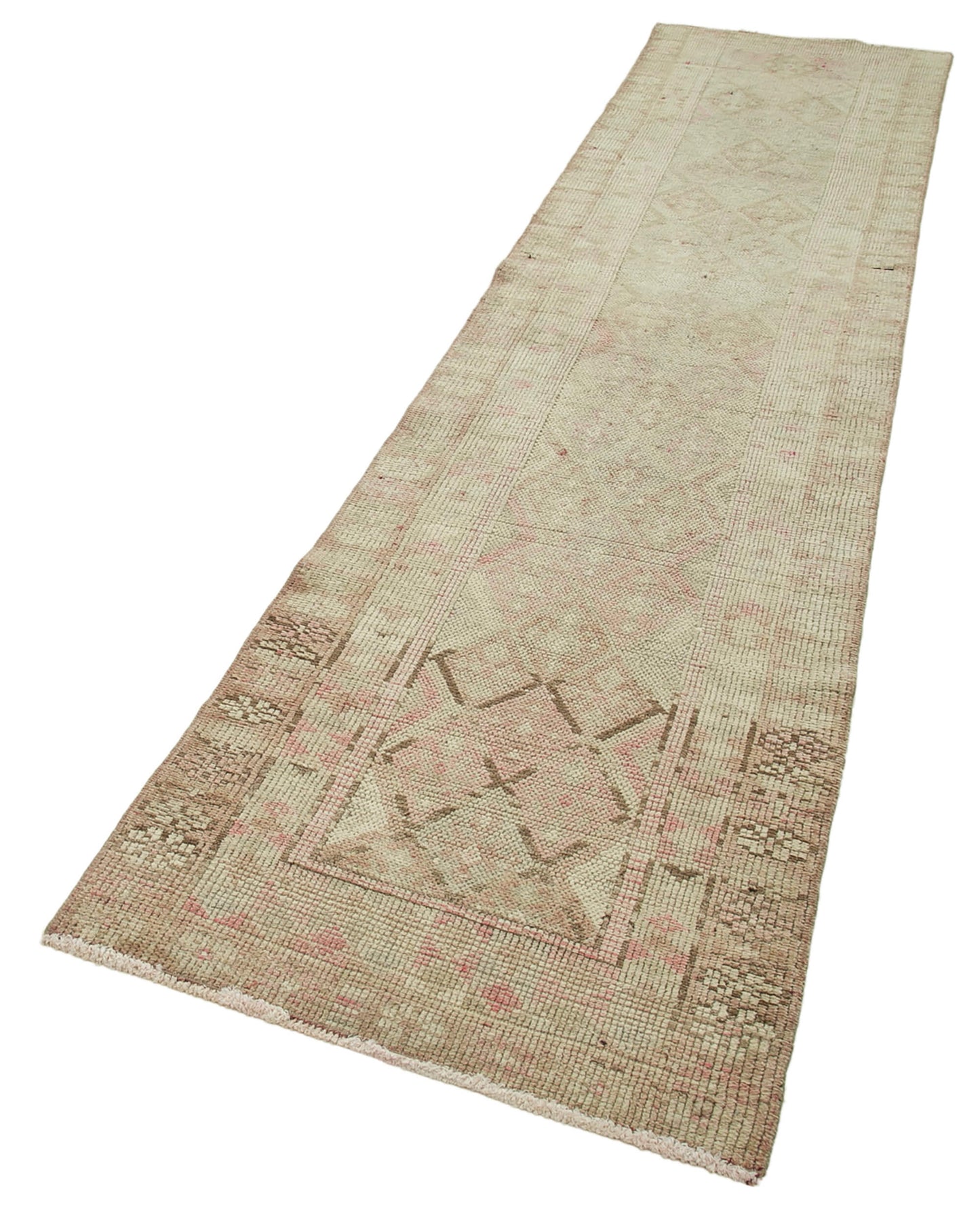 3x11 Beige Boho Runner Rugs - 32786