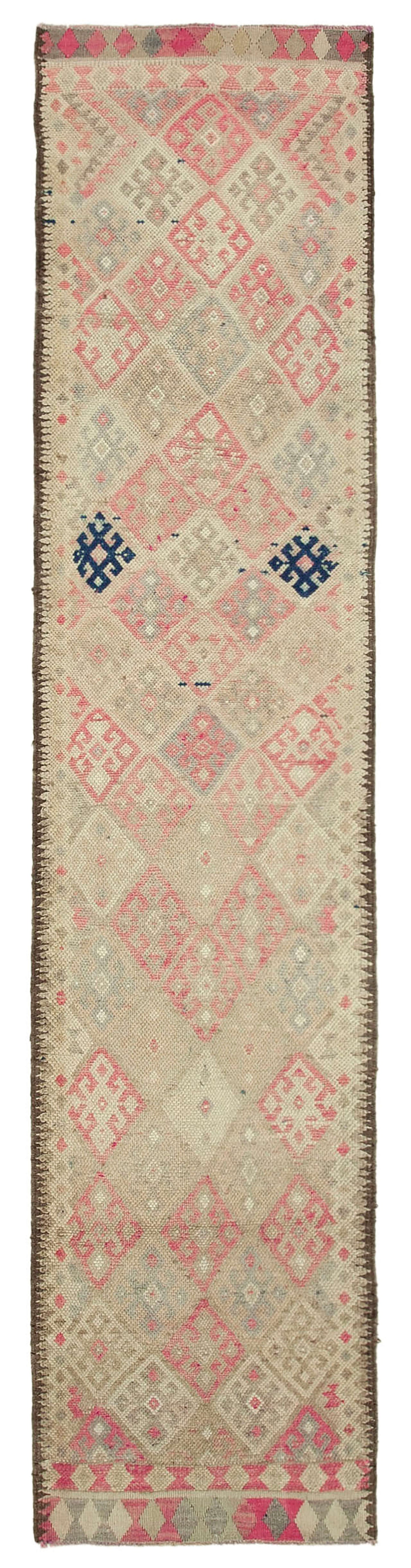 3x14 Beige Boho Runner Rugs - 32800