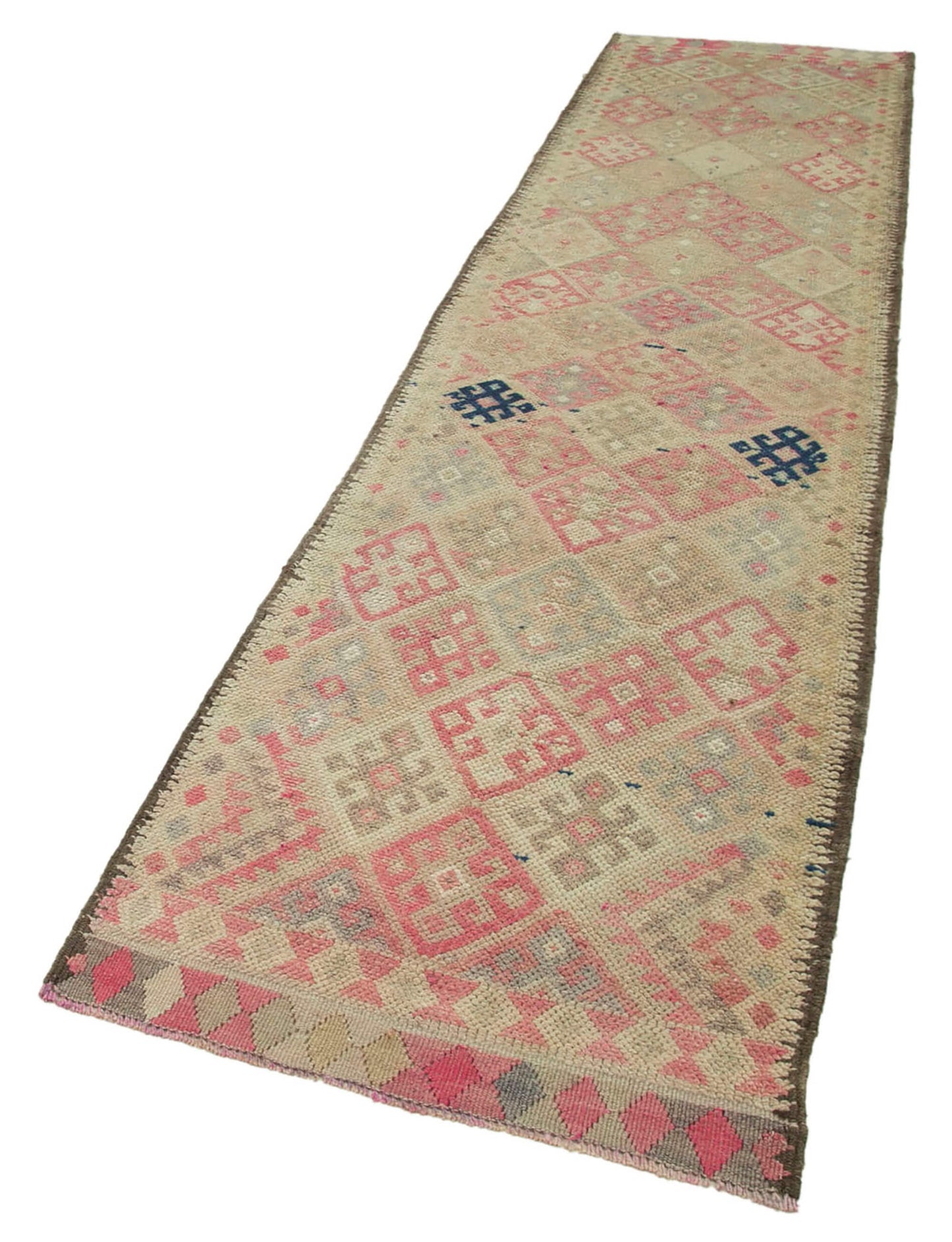 3x14 Beige Boho Runner Rugs - 32800