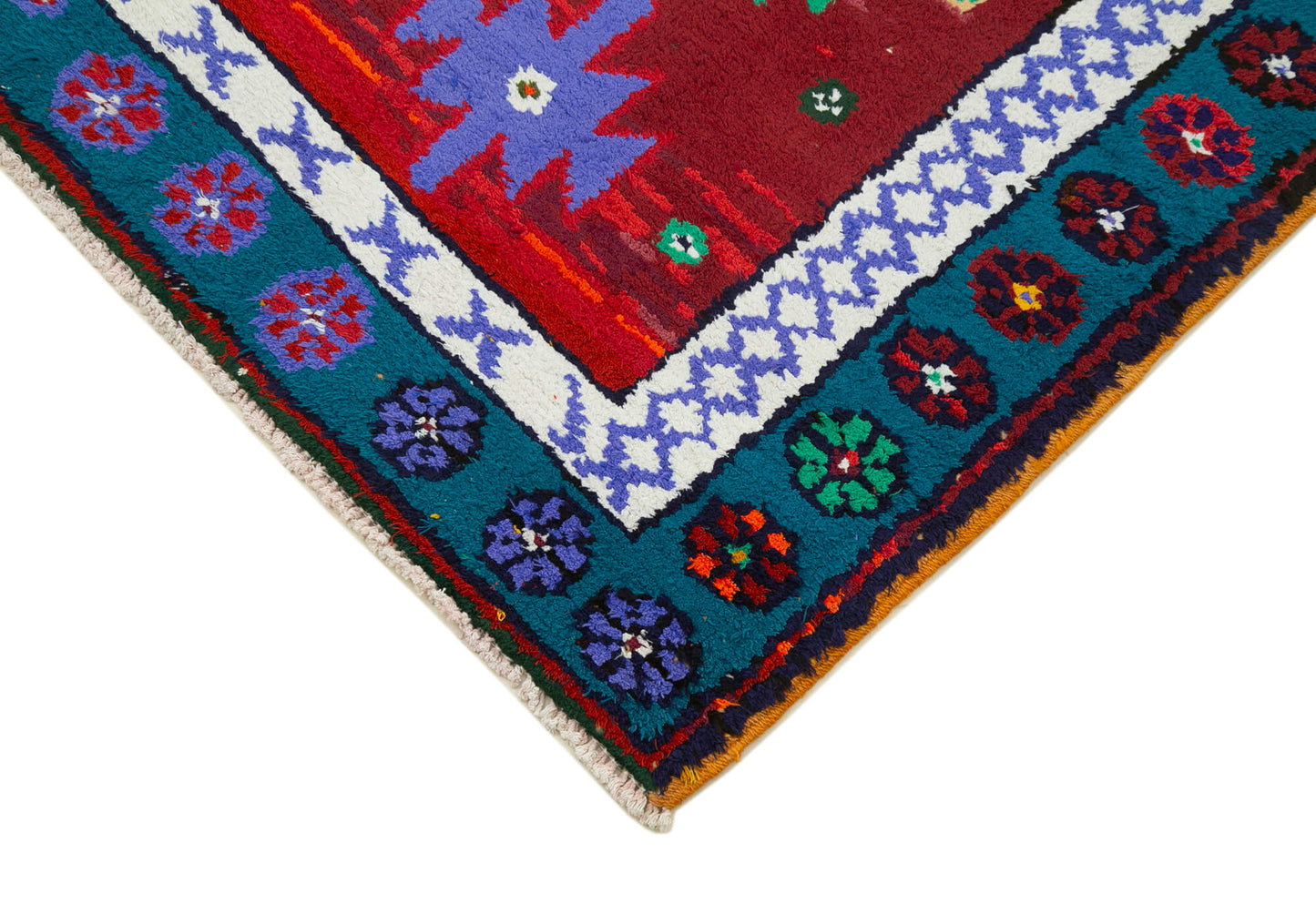 3x12 Red Boho Runner Rugs - 32835