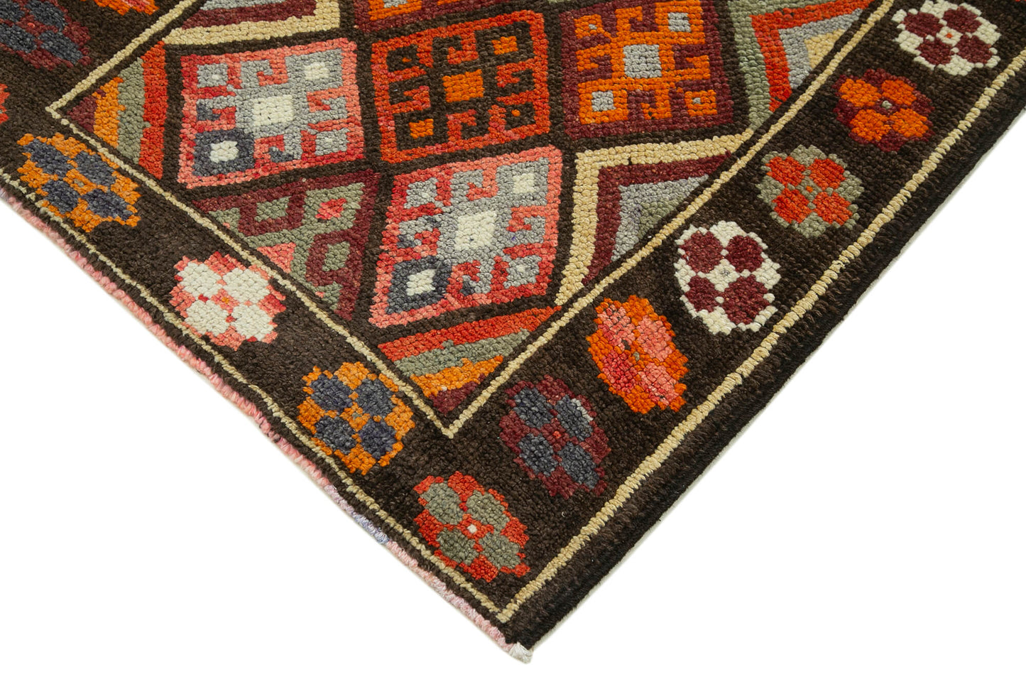 3x14 Orange Boho Runner Rugs - 32852