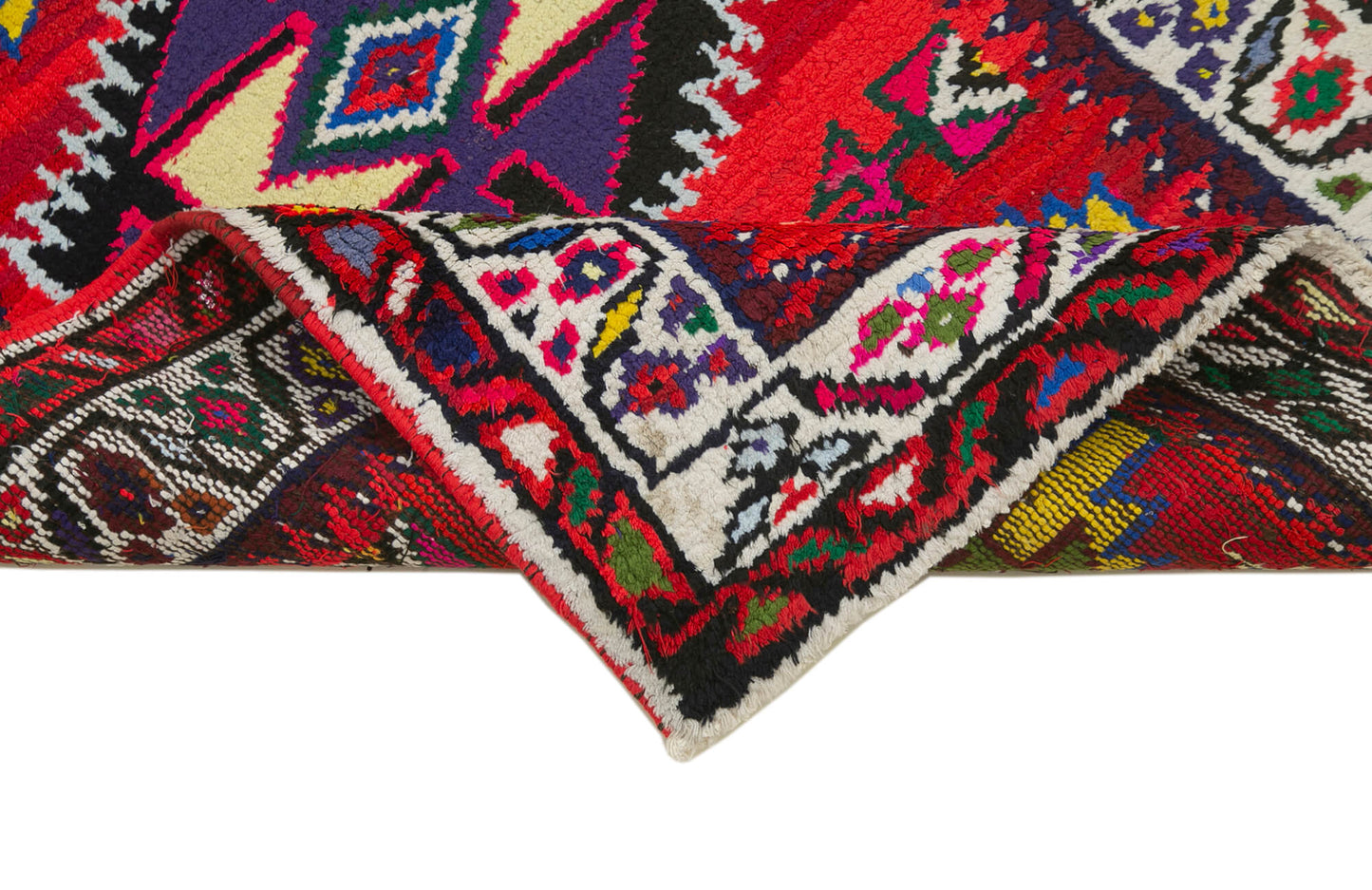 3x12 Red Boho Runner Rugs - 32869