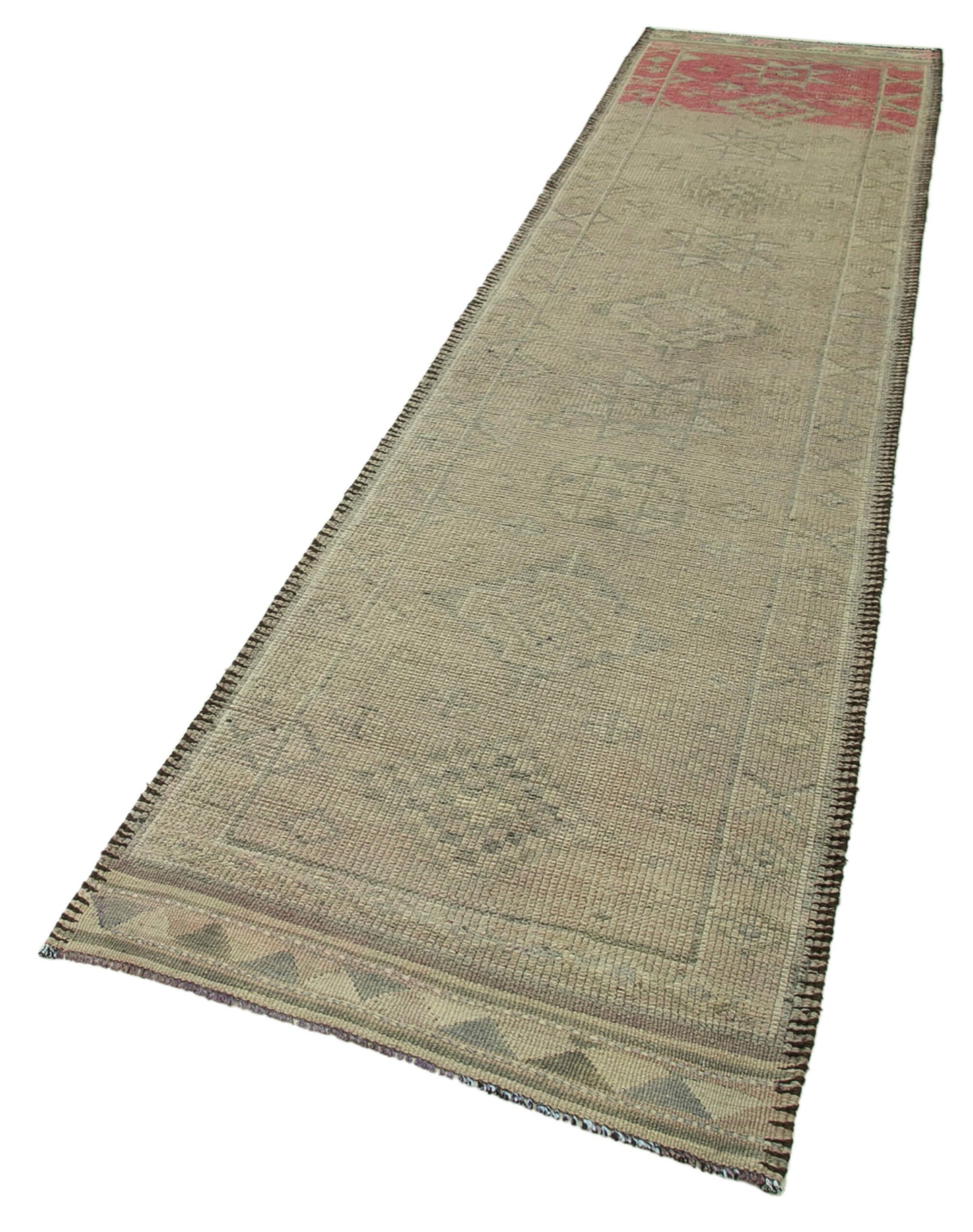 3x12 Beige Boho Runner Rugs - 32890