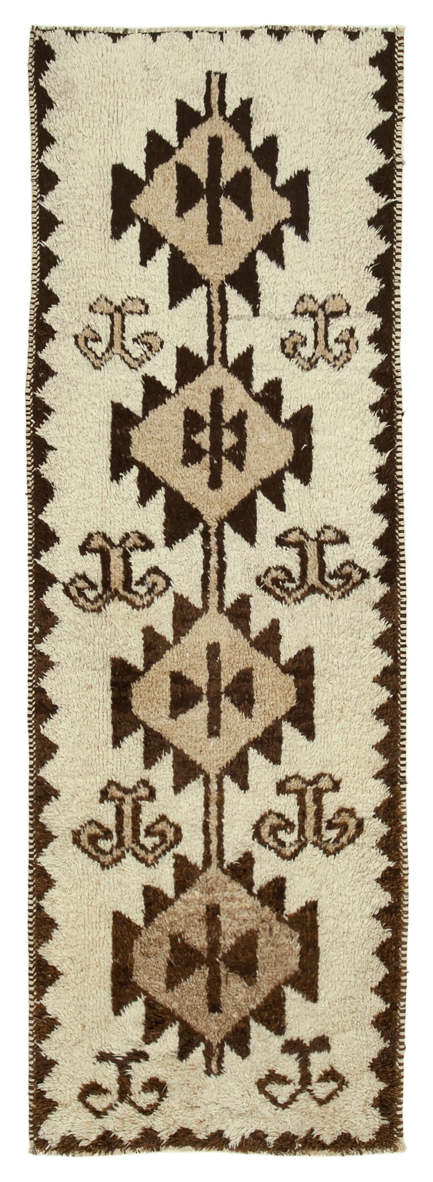 3x10 Beige Boho Runner Rugs - 32900