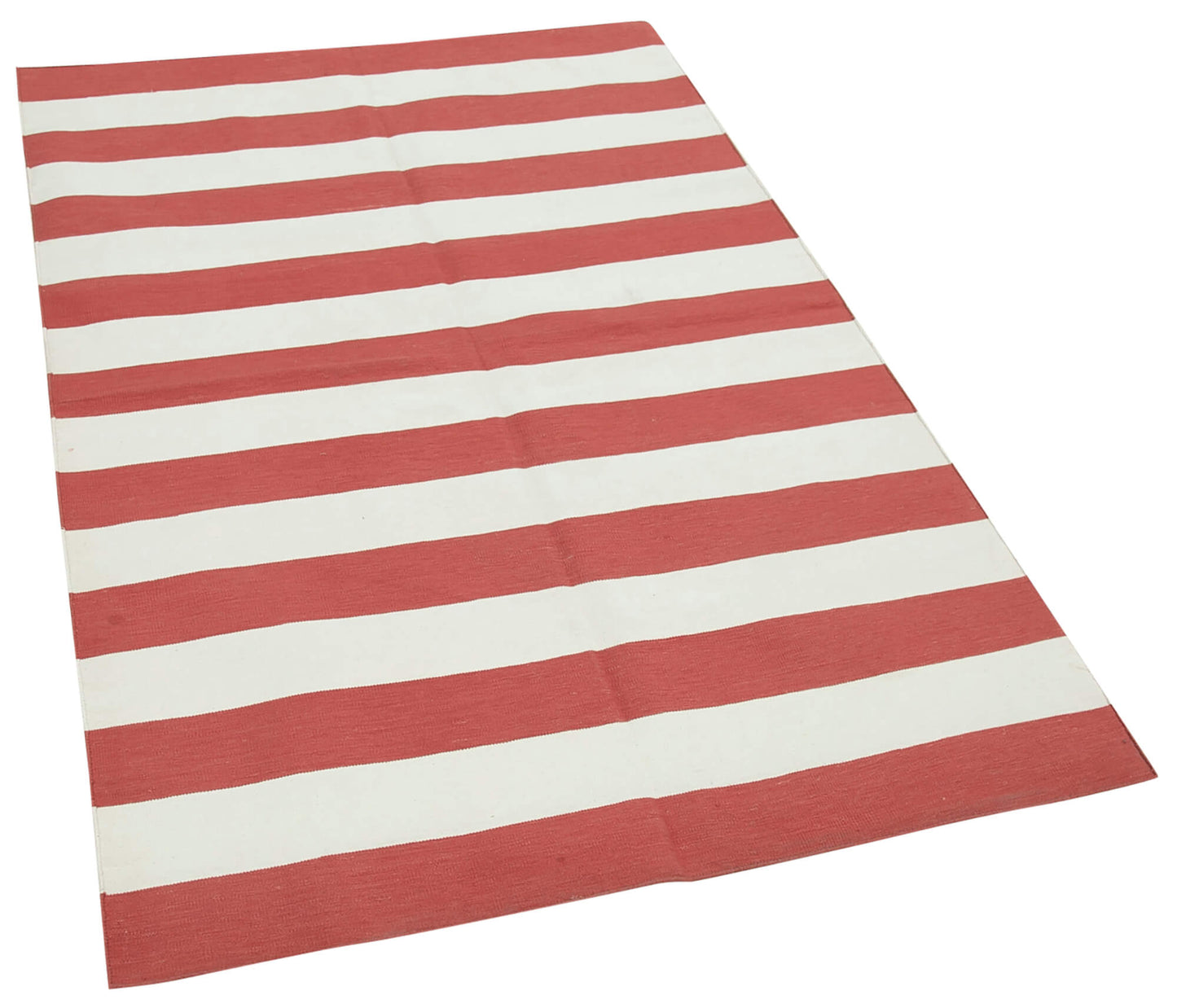 3x6 Red Dhurrie Rug - 32929