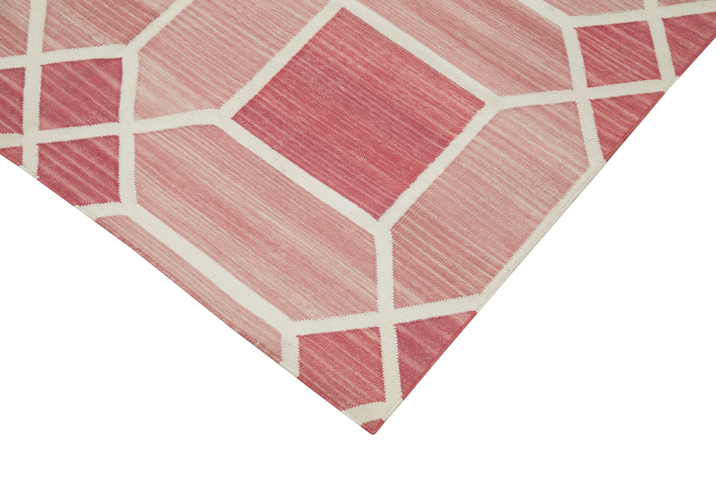 4x5 Red Dhurrie Rug - 32931