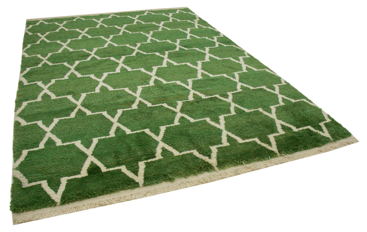 8x11 Green Moroccan Rug - 32946