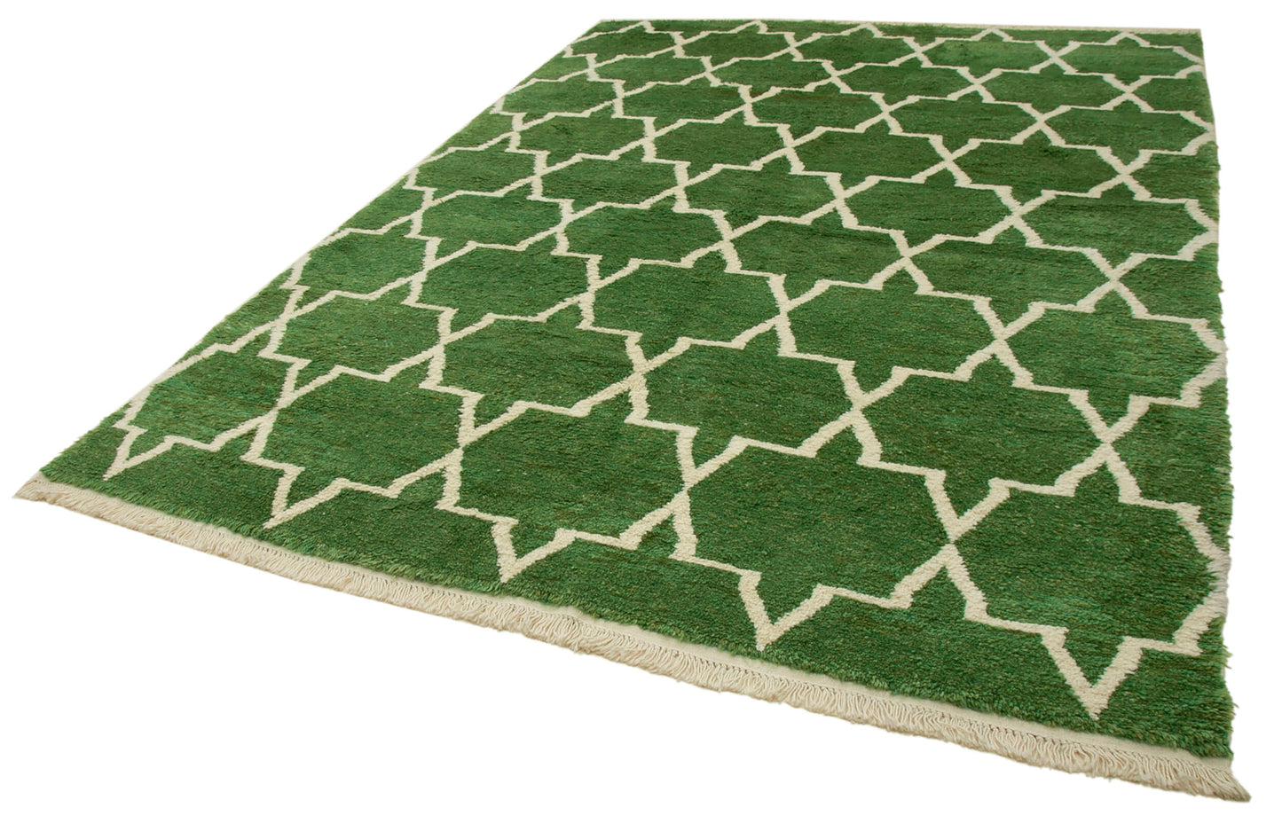 8x11 Green Moroccan Rug - 32946