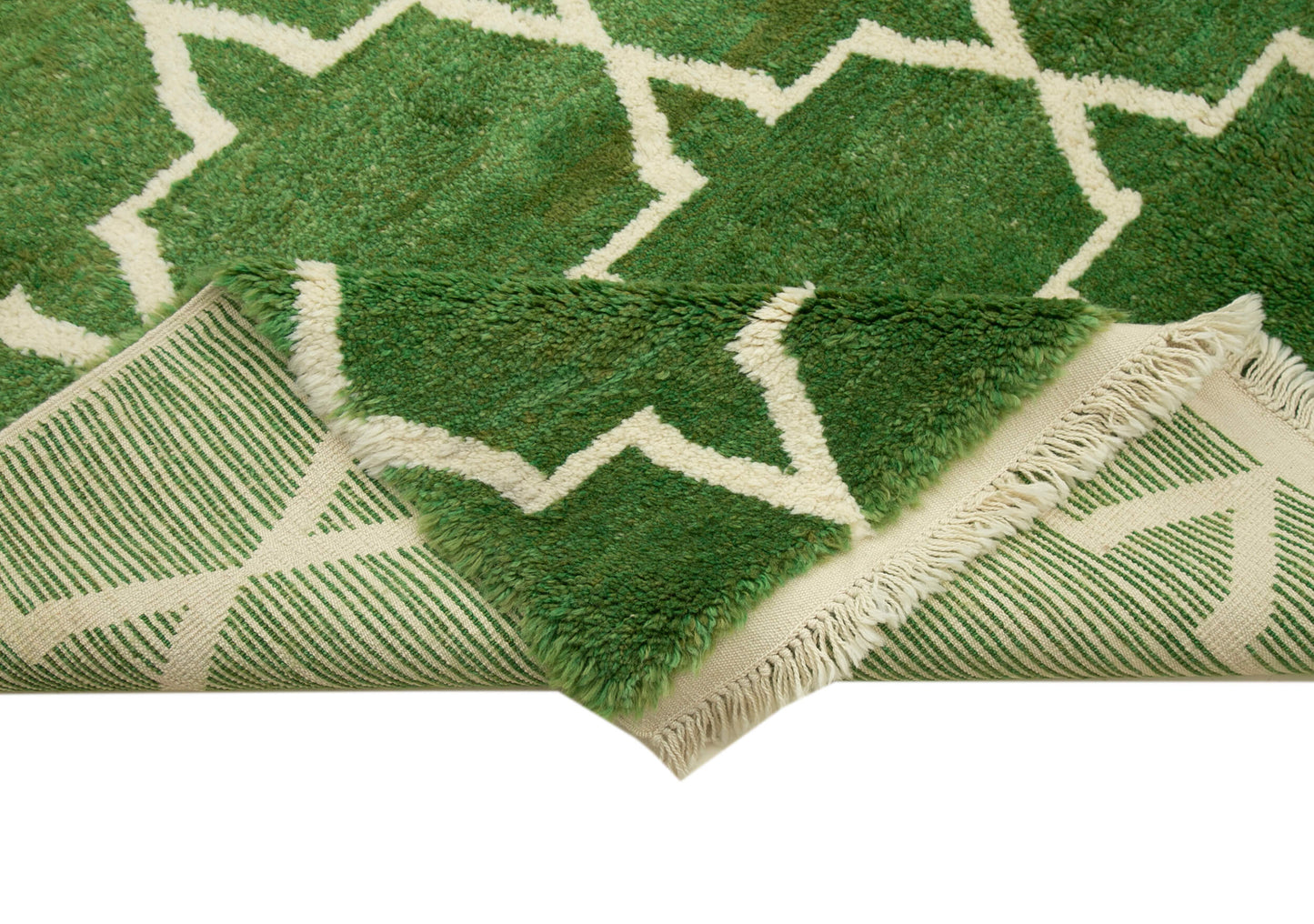 8x11 Green Moroccan Rug - 32946