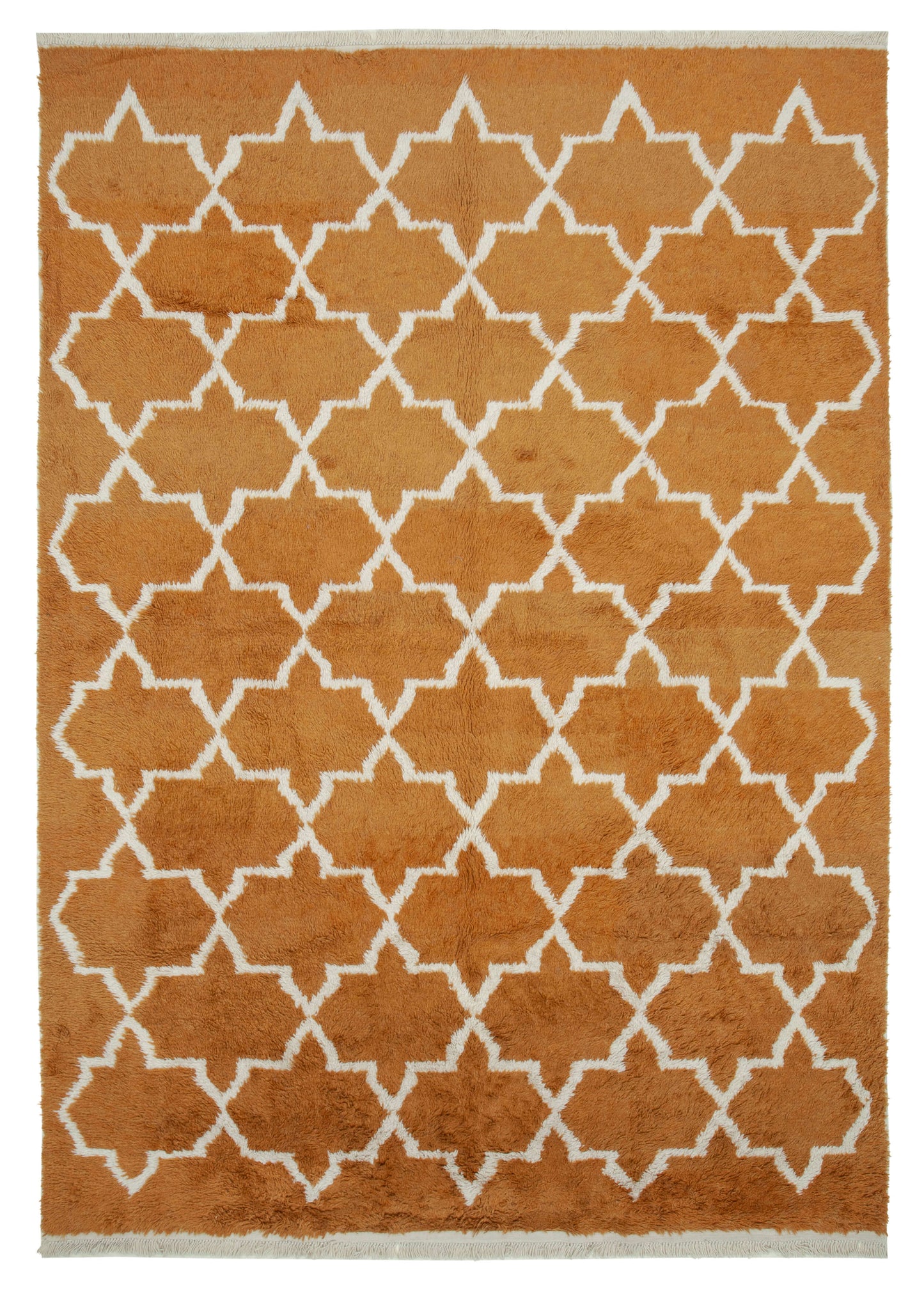 9x13 Orange Moroccan Rug - 32952