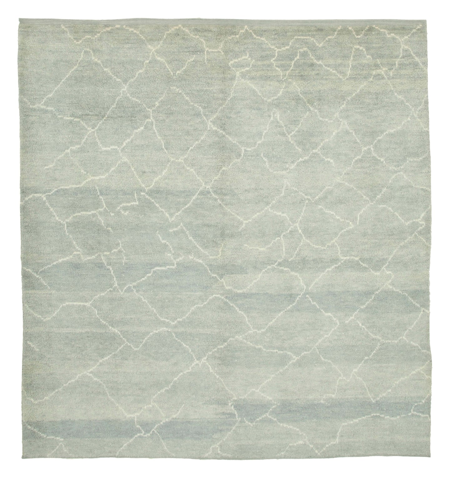 8x9 Grey Moroccan Rug - 32956