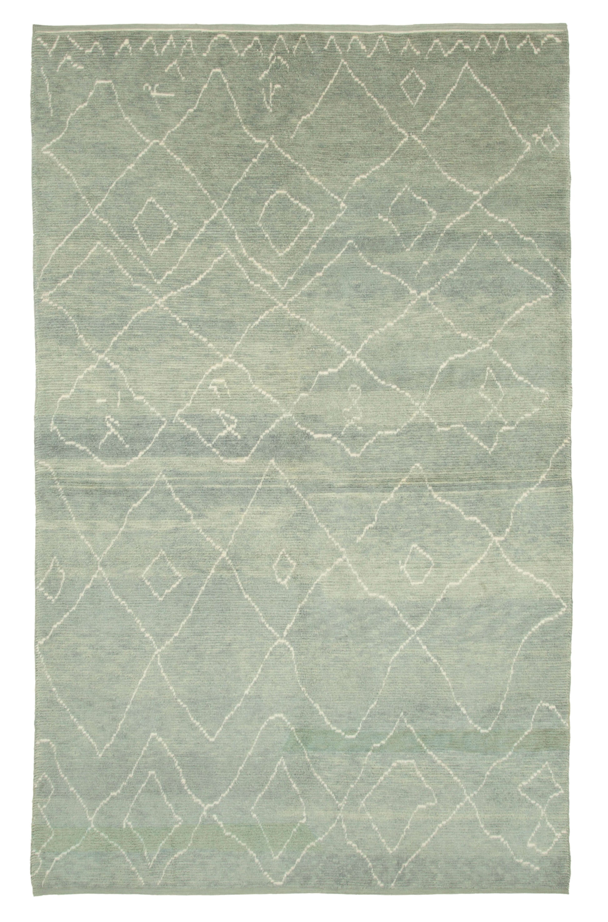 7x12 Grey Moroccan Rug - 32971