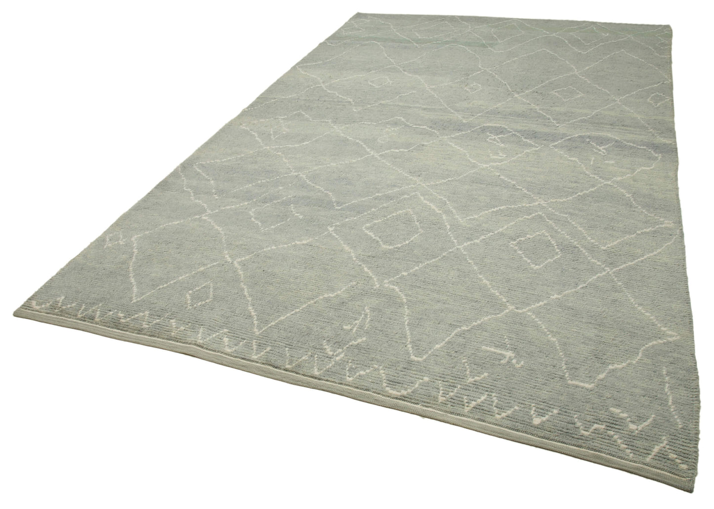 7x12 Grey Moroccan Rug - 32971