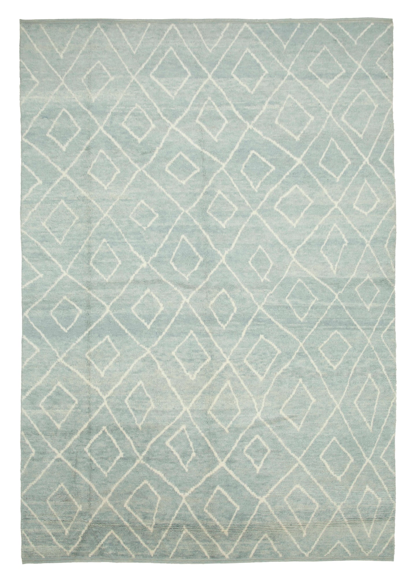 9x13 Blue Moroccan Rug - 32979