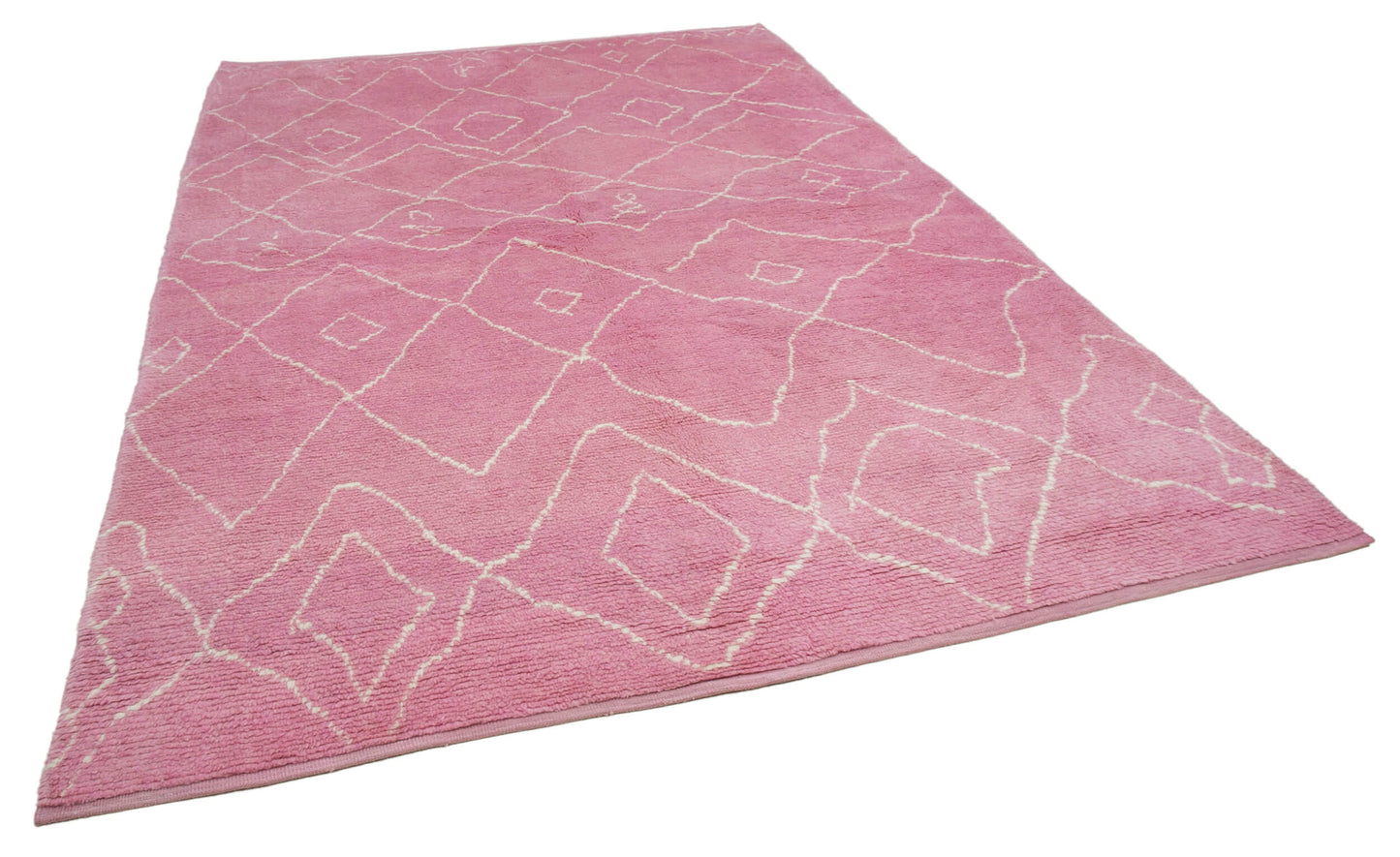 7x11 Pink Moroccan Rug - 32987