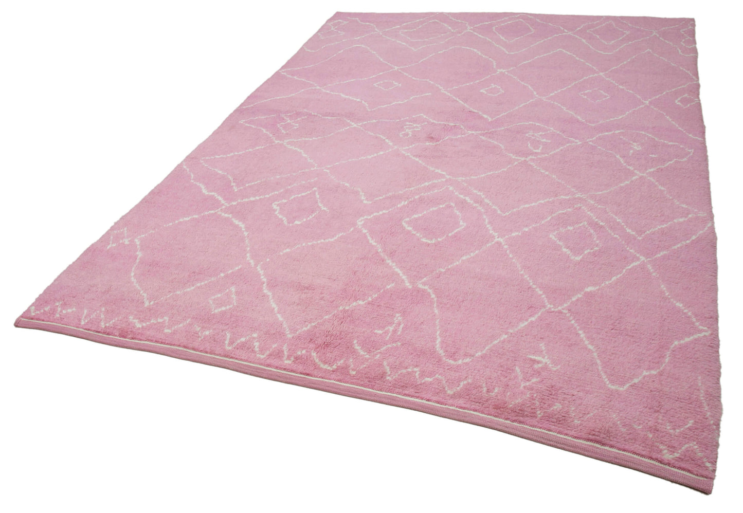 7x11 Pink Moroccan Rug - 32987