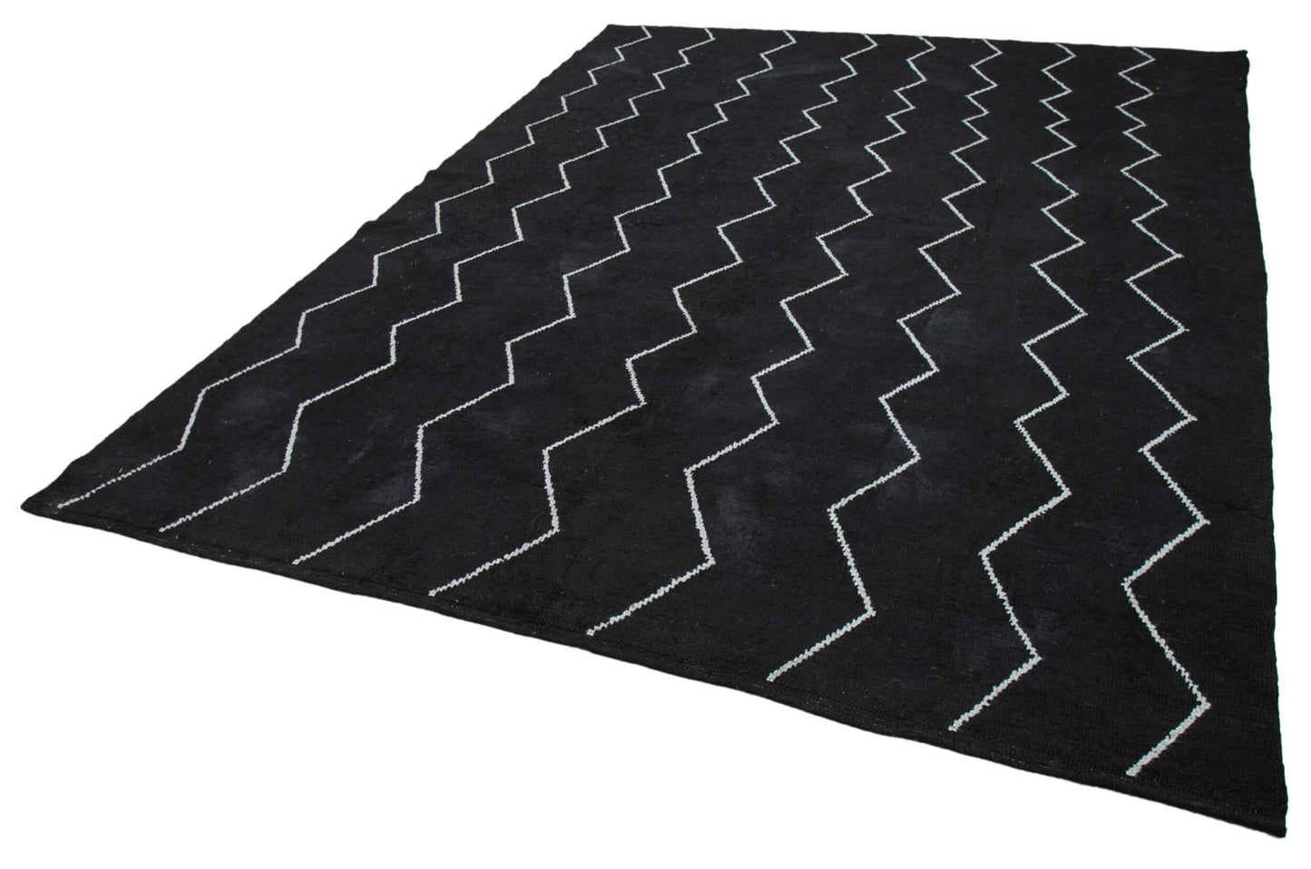 8x10 Black Moroccan Rug - 33003