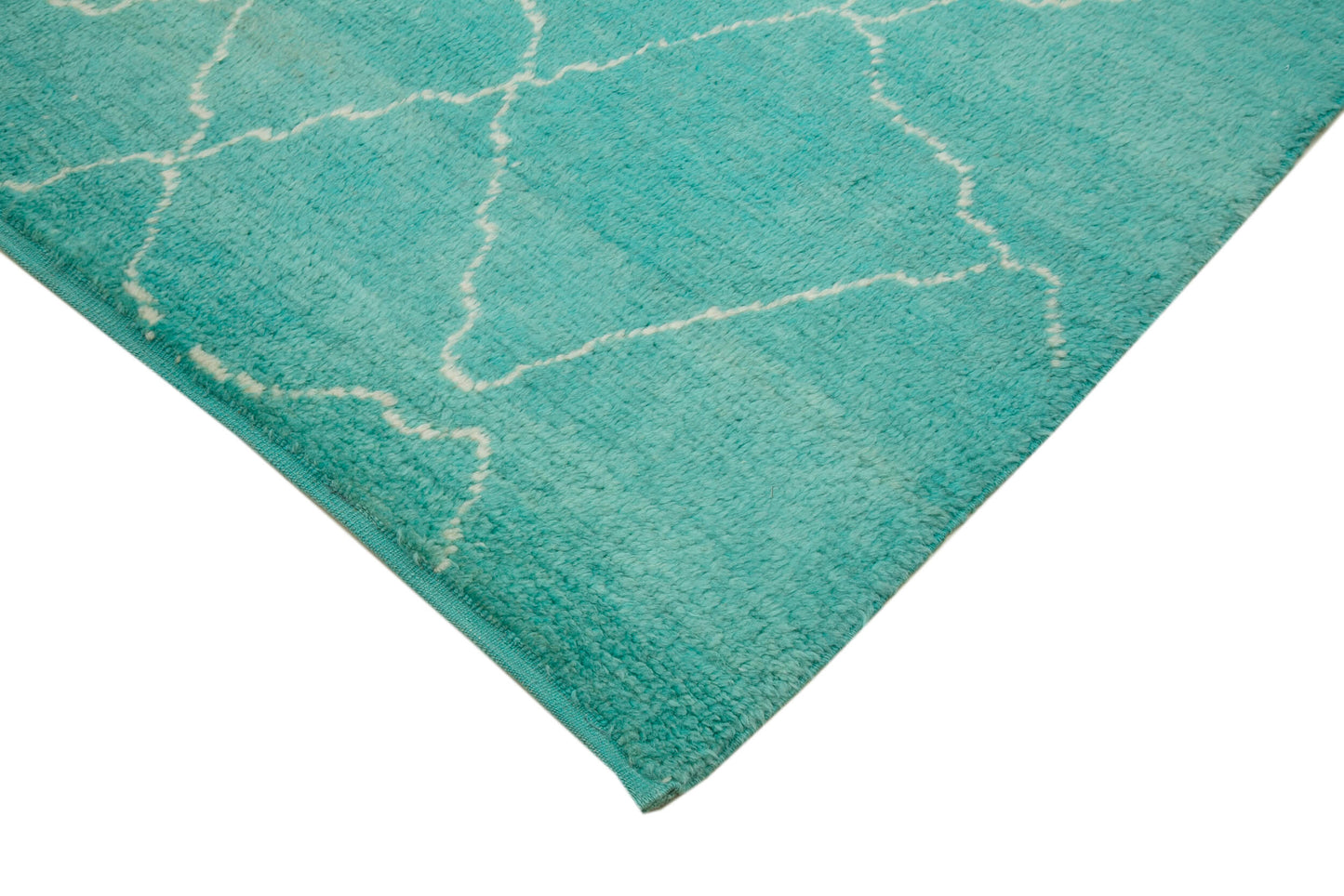 8x10 Turquoise Moroccan Rug - 33008