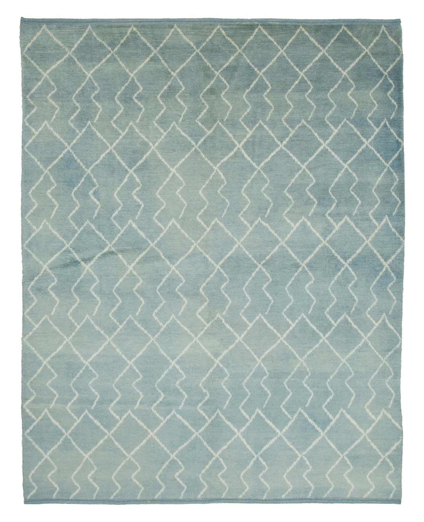 8x10 Blue Moroccan Rug - 33014