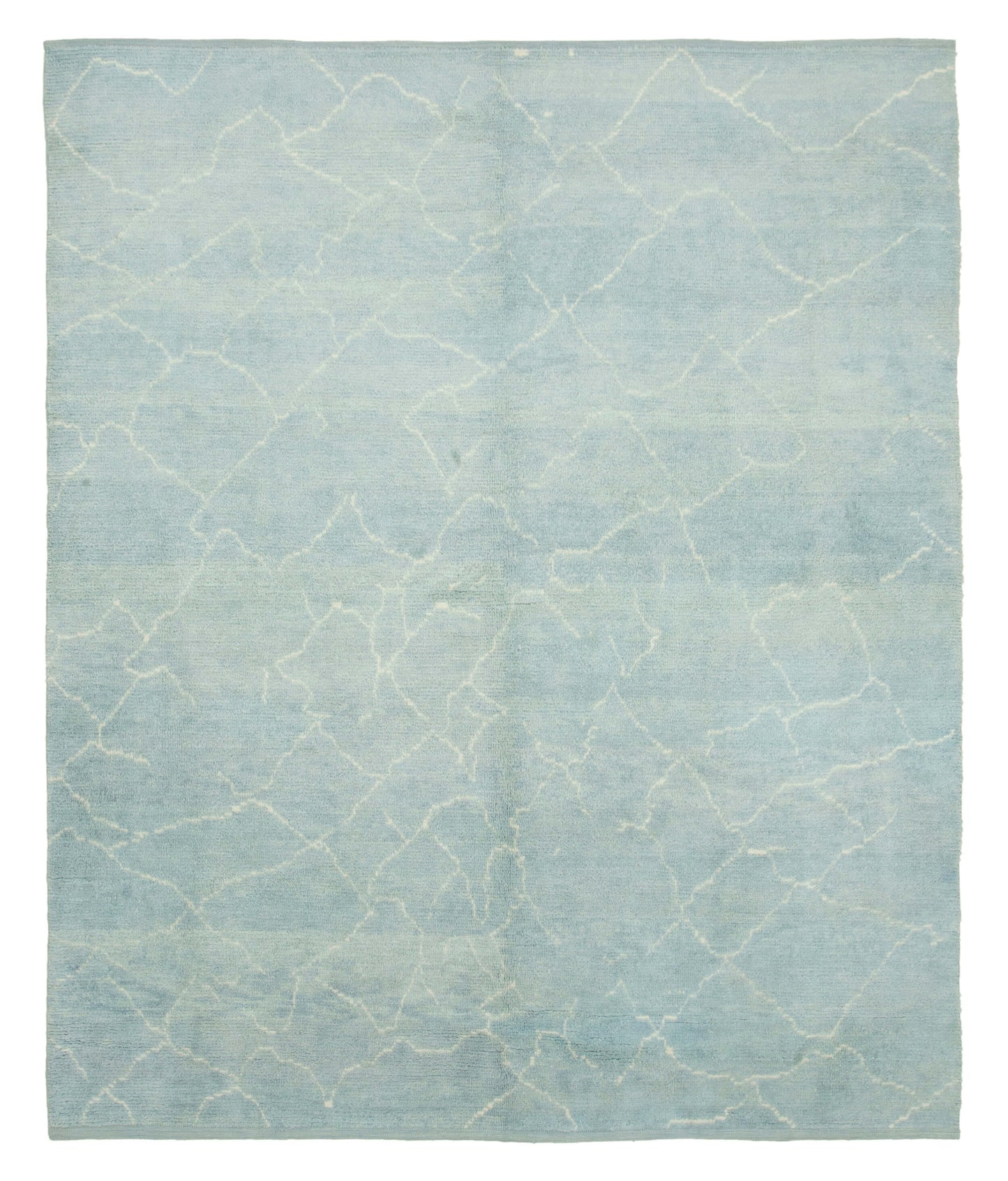 8x9 Blue Moroccan Rug - 33016