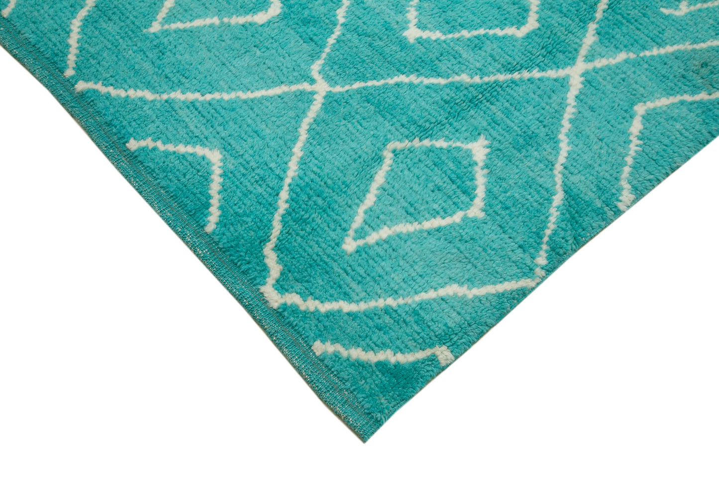 9x13 Turquoise Moroccan Rug - 33017