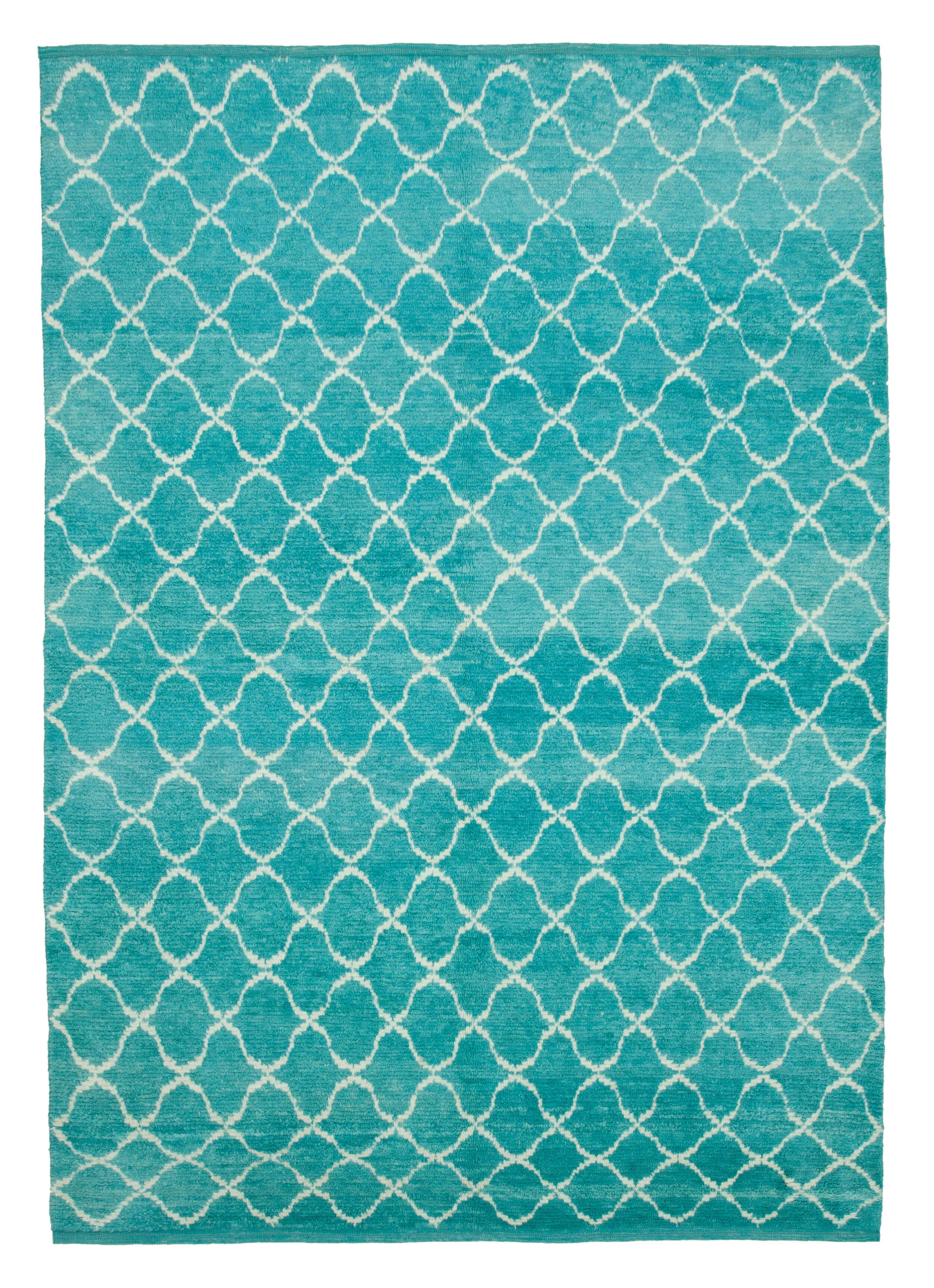 8x11 Turquoise Moroccan Rug - 33022