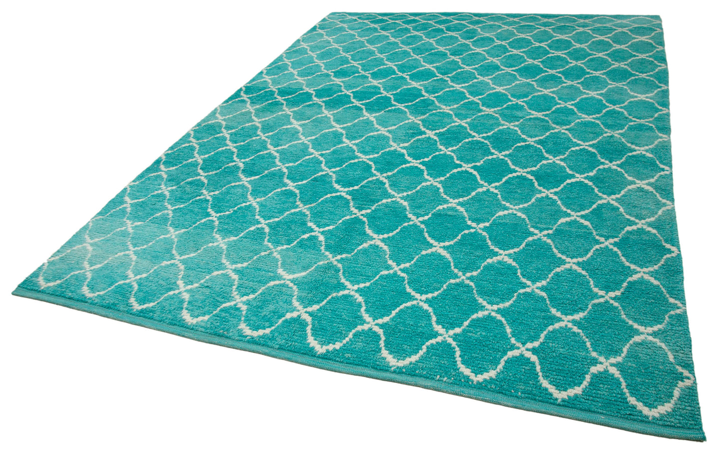 8x11 Turquoise Moroccan Rug - 33022