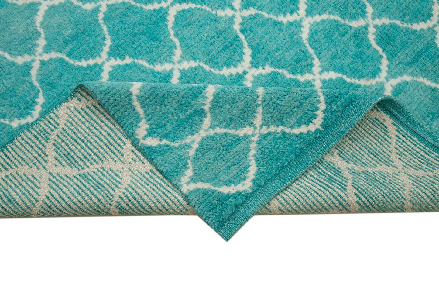 8x11 Turquoise Moroccan Rug - 33022