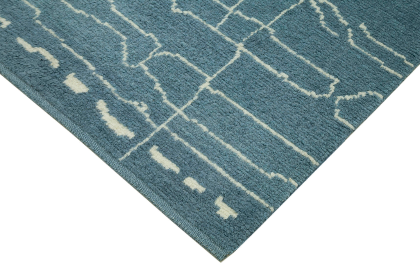 6x9 Blue Moroccan Rug - 33029