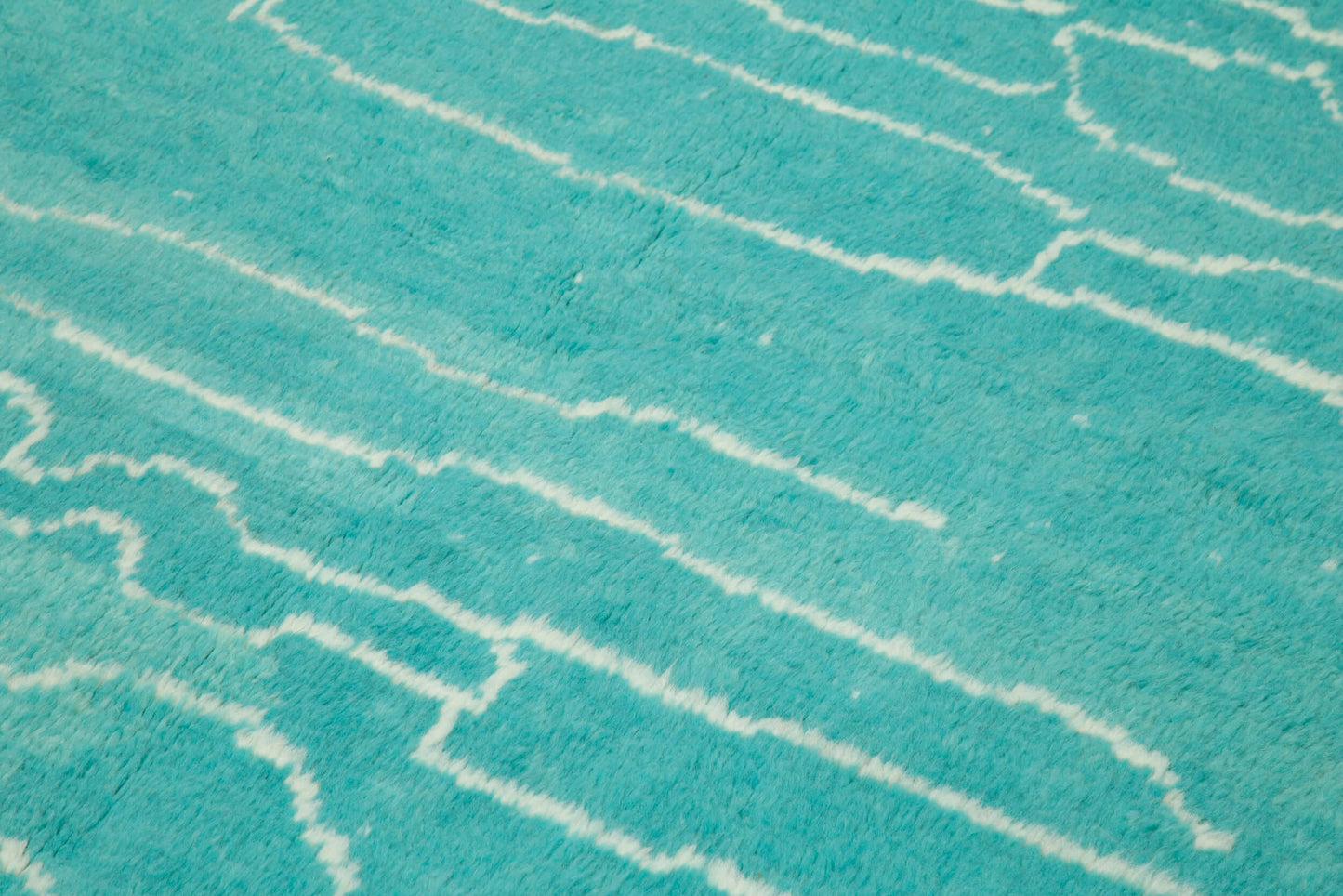 6x10 Turquoise Moroccan Rug - 33030