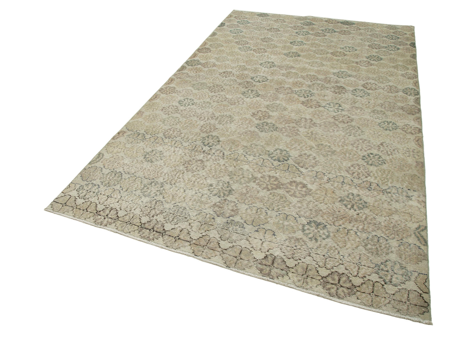 5x9 Beige Bohemian Rug  - 33048