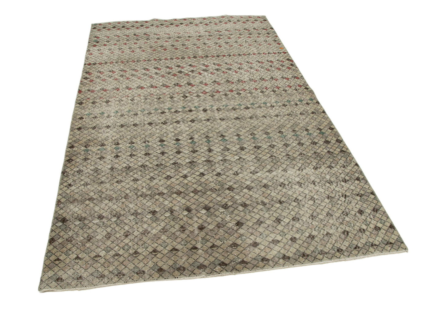 5x8 Beige Bohemian Rug  - 33049