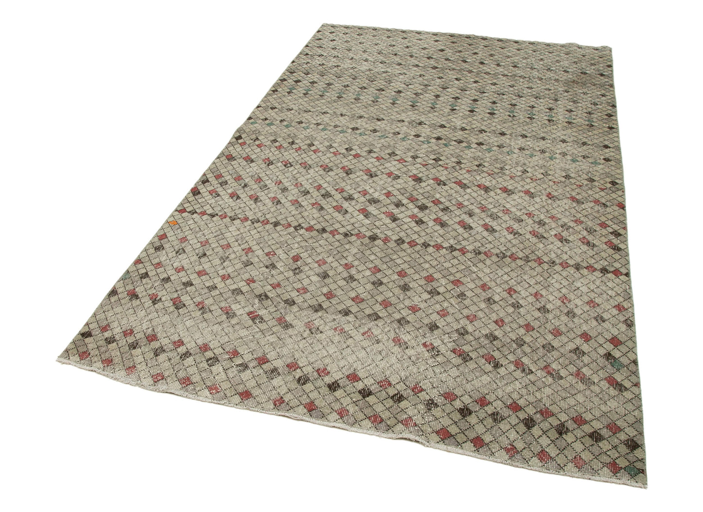 5x8 Beige Bohemian Rug  - 33049