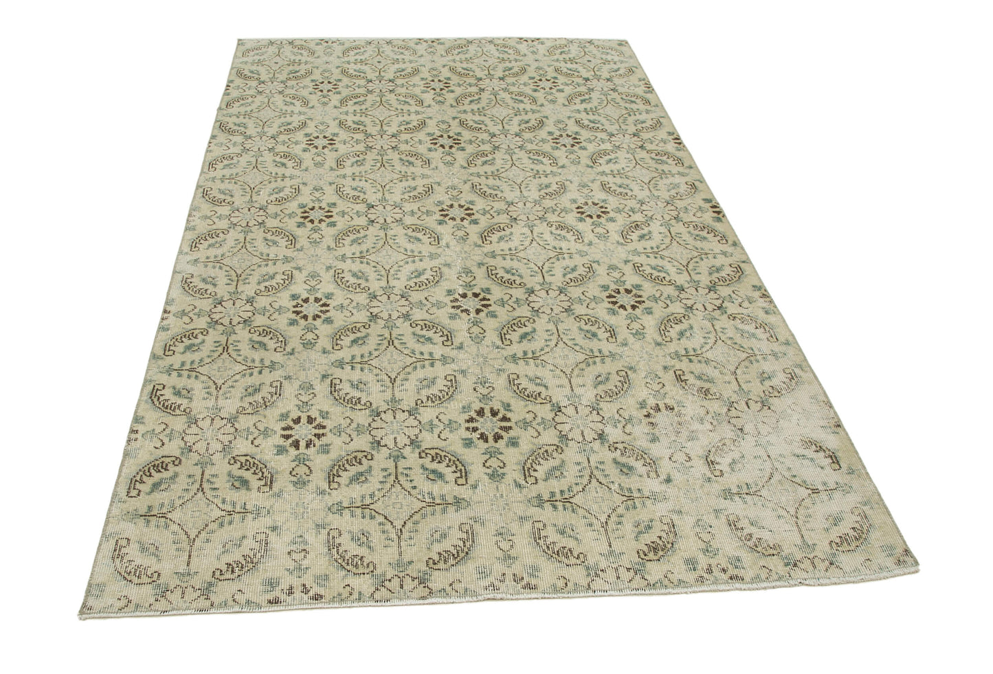 5x8 Beige Bohemian Rug  - 33051