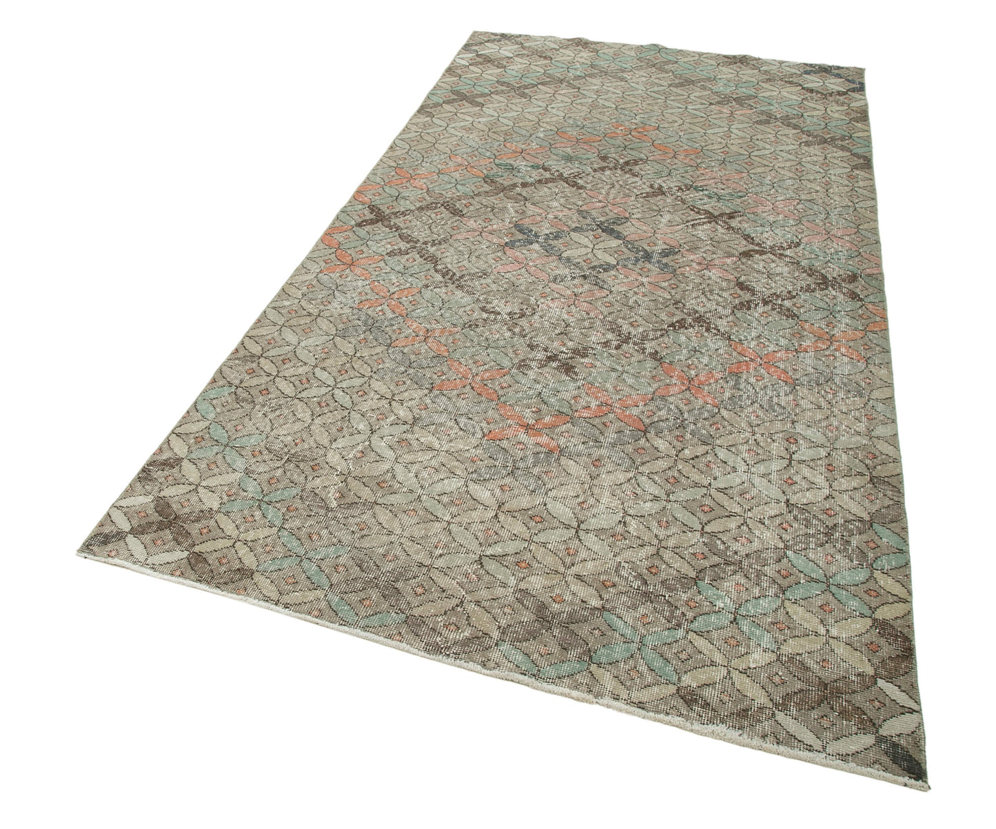 5x9 Brown Bohemian Rug  - 33055