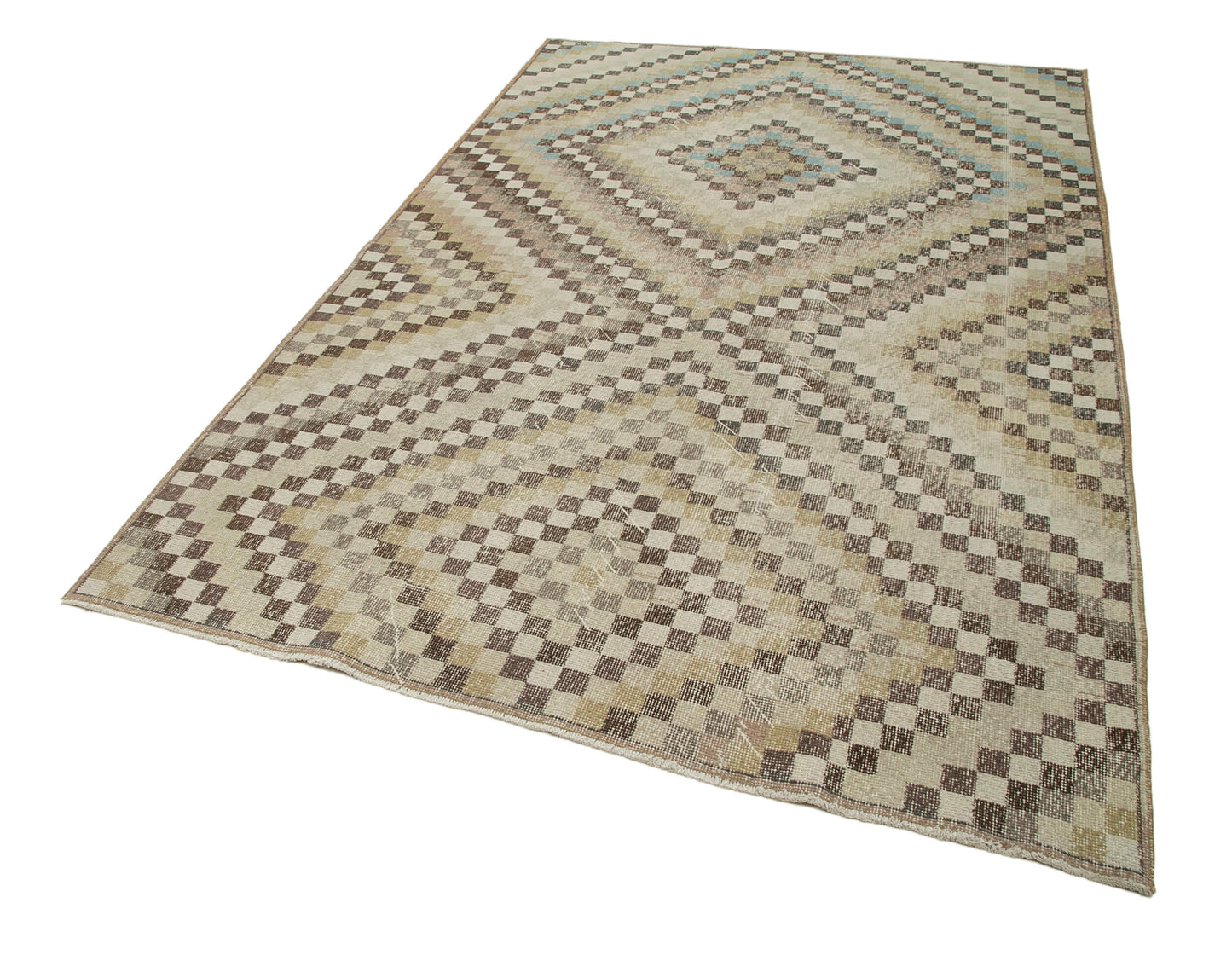 6x9 Beige Bohemian Rug  - 33059