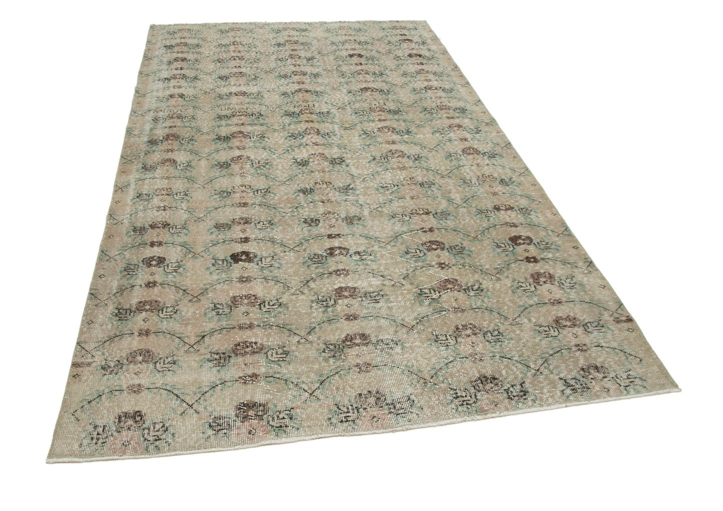 5x9 Beige Bohemian Rug  - 33061